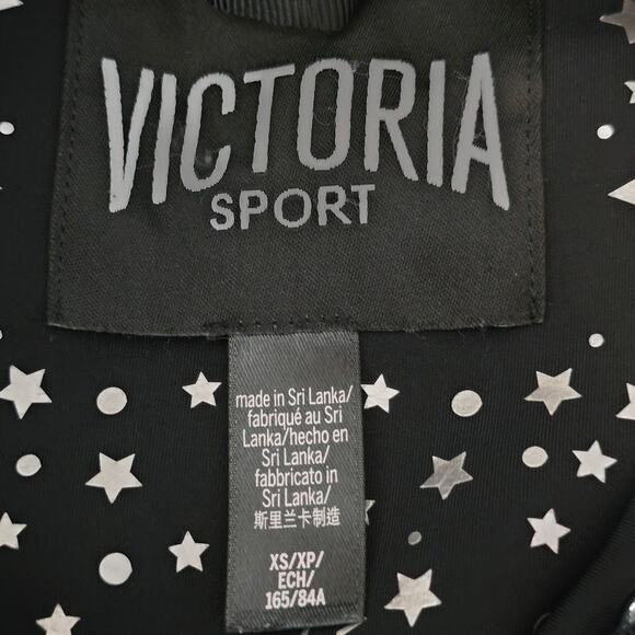 Victoria Secret Sport Pockets Winter Athletic Hiking Work-out Hooded Jacket XS - Picture 4 of 5